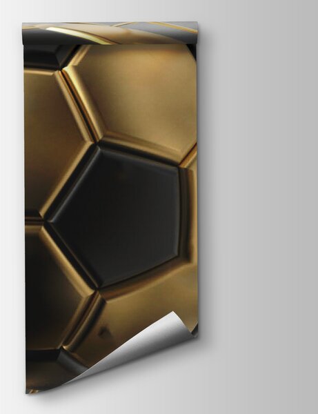 Fototapeta Fotbalové sny v metalických odstínech, Designové fototapety na zeď, Populární fototapety, u73011 - Tapeko.co.cz