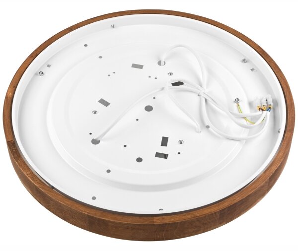 Brilagi - LED Stropní svítidlo CARVALHO SLIM 3xE27/60W/230V dub třešeň pr. 47 cm