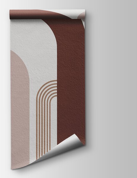Fototapeta Abstraktní tvary v zemitých tónech, Designové fototapety na zeď, Populární fototapety, u73102 - Tapeko.co.cz