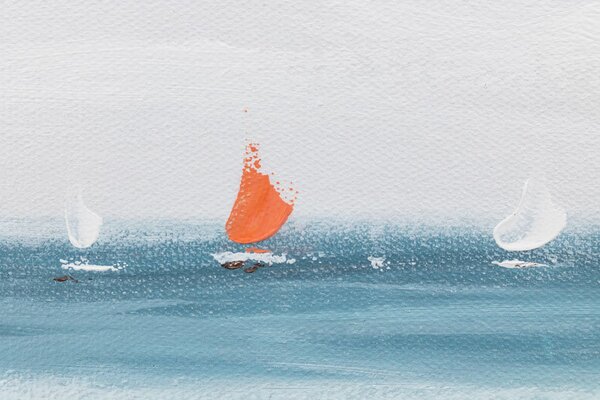 Malovaný obraz na stěnu PLÁŽ 1 díl - 120x40 cm - 120×40 cm / Klasický 2 cm
