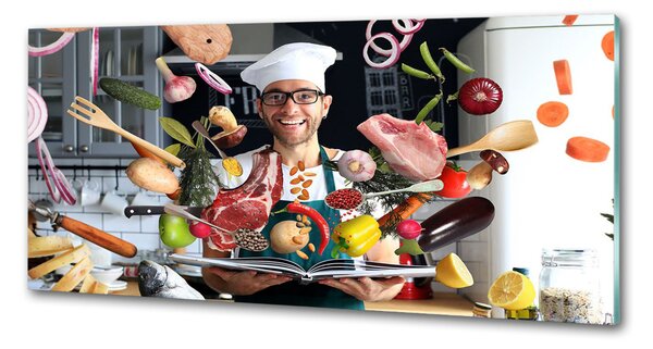 Panel do kuchyně Kuchař recept pksh-179590171