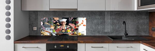 Panel do kuchyně Kuchař recept pksh-179590171