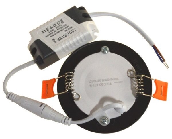 LED Podhledové svítidlo GERD LED/3W/230V 4000K černá