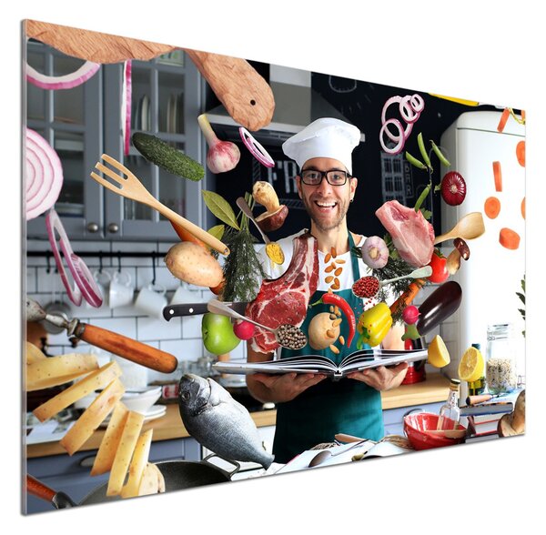 Panel do kuchyně Kuchař recept pksh-179590171