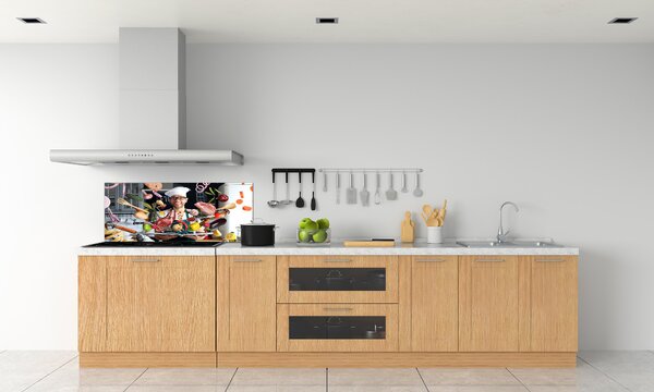 Panel do kuchyně Kuchař recept pksh-179590171