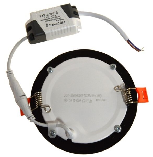 LED Podhledové svítidlo GERD LED/6W/230V 3000K černá