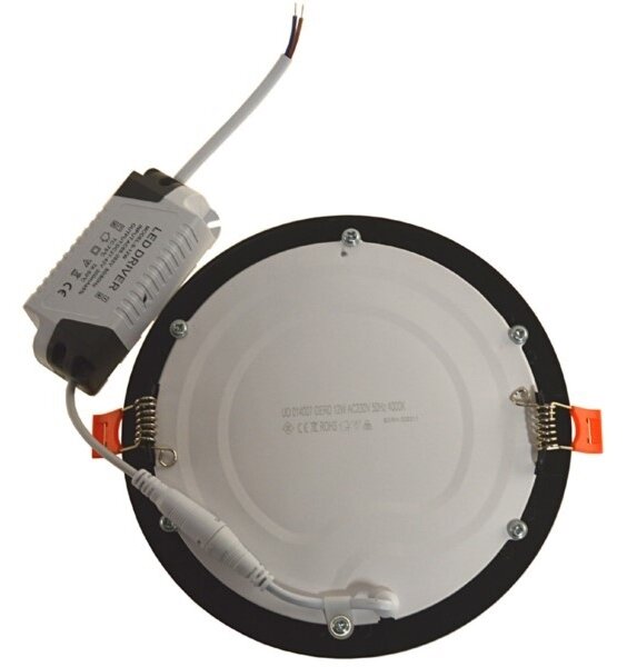 LED Podhledové svítidlo GERD LED/12W/230V 4000K černá