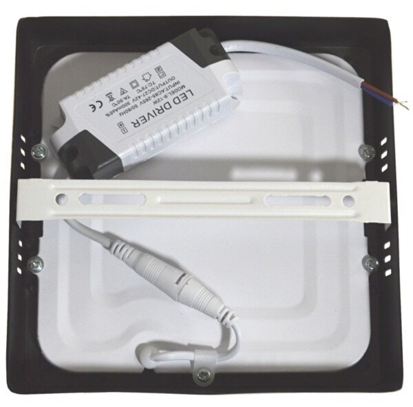 LED Stropní svítidlo GERRY LED/12W/230V 4000K černá