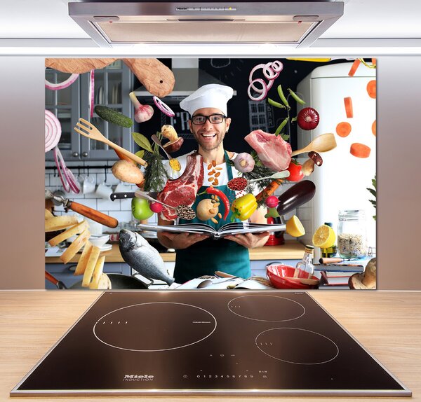 Panel do kuchyně Kuchař recept pksh-179590171
