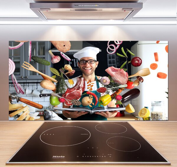Panel do kuchyně Kuchař recept pksh-179590171