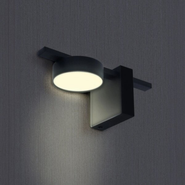 LED Nástěnné svítidlo JOY 1xGX53/6W/230V černá