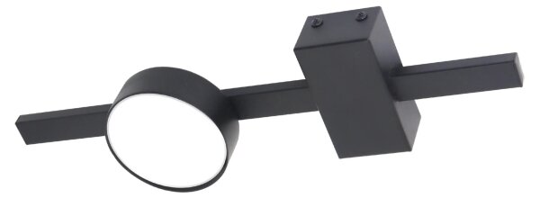 LED Stropní svítidlo JOY 1xGX53/6W/230V černá