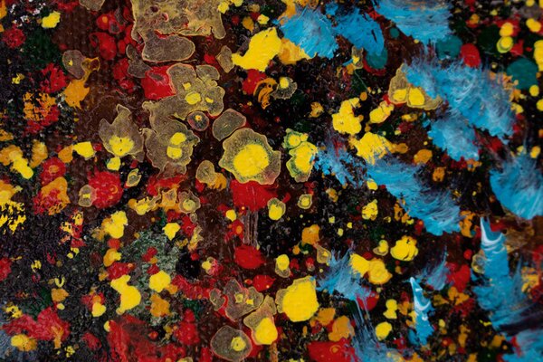 Malovaný obraz na stěnu STROMY 1 díl 100x50 cm - 100×50 cm / Klasický 2 cm