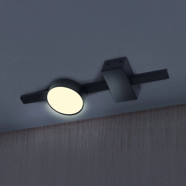 LED Stropní svítidlo JOY 1xGX53/6W/230V černá