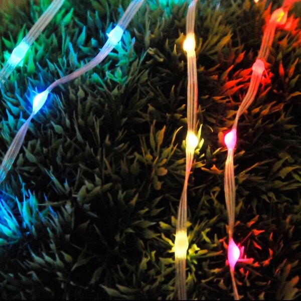 LED RGB řetěz LED/10W/5V 10 m USB + dálkové ovládání