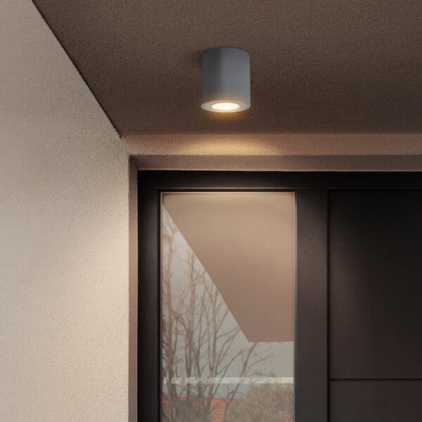 Brilagi - Koupelnové bodové svítidlo MIA 1xGU10/30W/230V 84x80 mm antracit IP54