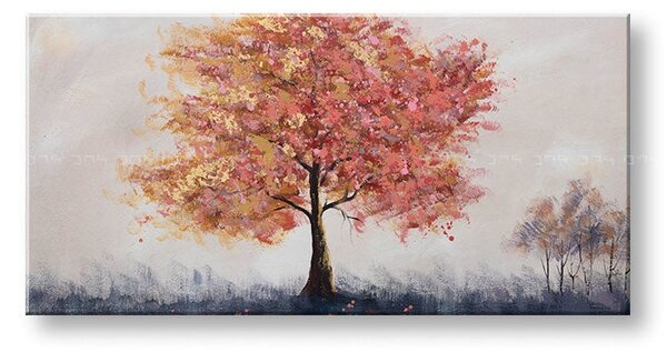 Malovaný obraz na stěnu STROMY 1 díl 100x50 cm - 100×50 cm / Klasický 2 cm