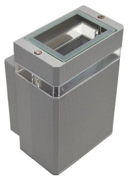 Venkovní nástěnné svítidlo LITEK 1xGU10/30W/230V IP54 šedá