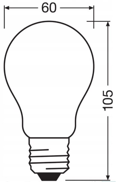 LED Stmívatelná žárovka RETROFIT A60 E27/11W/230V 4000K - Osram