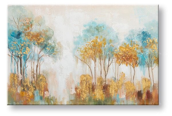 Malovaný obraz na stěnu STROMY 1 díl - 90x60 cm - 90×60 cm / Klasický 2 cm