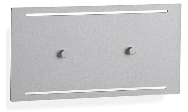 Telefunken 307804TF-LED Venkovní nástěnné svítidlo 2xLED/3,5W/230V IP44 stříbrná