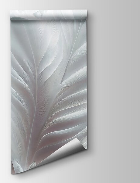 Fototapeta Jemné proplétající se textury bílého peří, Designové fototapety na zeď, Populární fototapety, u73694 - Tapeko.co.cz