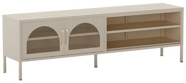 Marckeric Kovový TV stolek Diora 160 x 35 cm