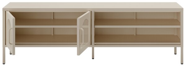 Marckeric Kovový TV stolek Diora 160 x 35 cm