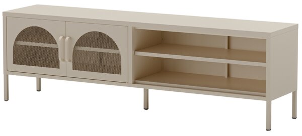 Marckeric Kovový TV stolek Diora 160 x 35 cm