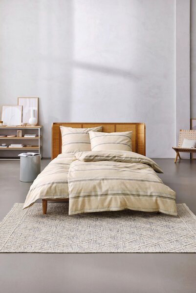 POVLEČENÍ, krémová, přírodní barvy, světle šedá, béžová, 135/200 cm Esprit - Online Only povlečení, Online Only