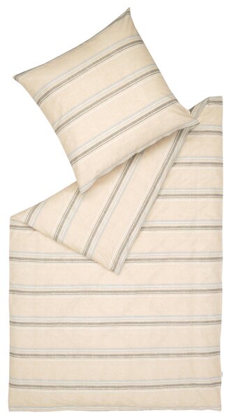 POVLEČENÍ, krémová, přírodní barvy, světle šedá, béžová, 155/220 cm Esprit - Online Only povlečení, Online Only