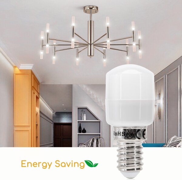 LED Žárovka do lednice T26 E14/2,5W/230V 6500K - Aigostar