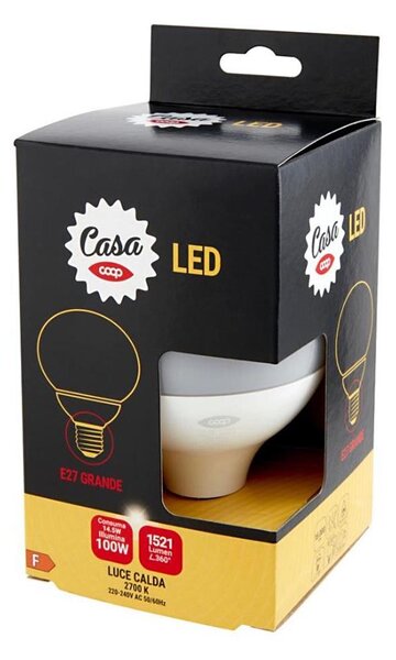 LED Žárovka E27/14,5W/230V 2700K