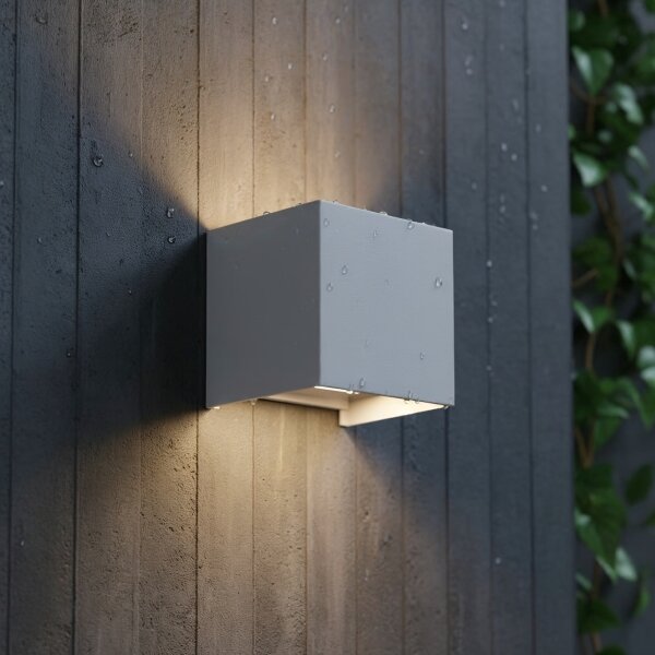 Ideal Lux - LED Venkovní nástěnné svítidlo ATOM LED/12W/230V IP54 bílá