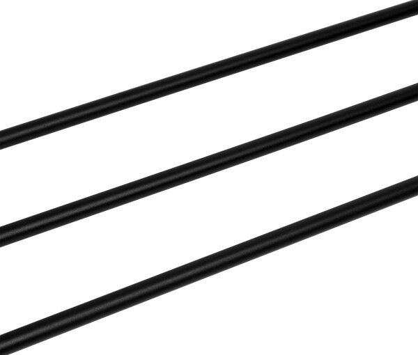 TZB Dvojitý věšák BENI 110 cm černý