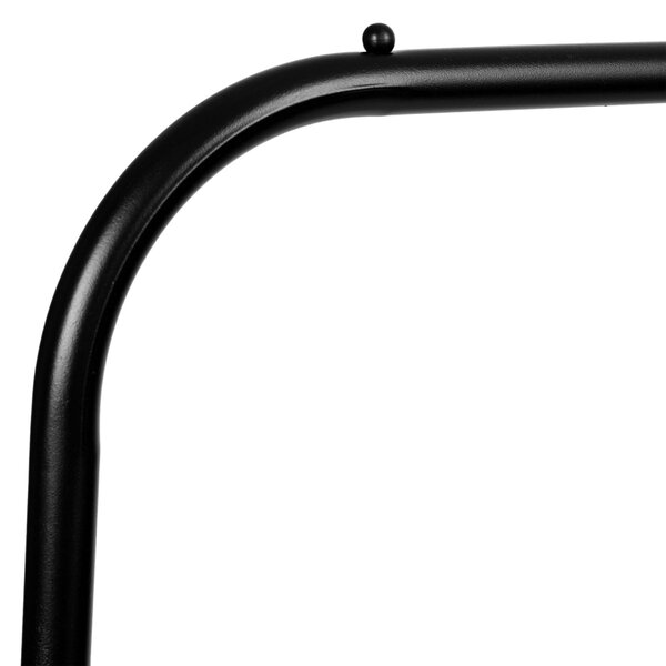 TZB Dvojitý věšák BENI 110 cm černý