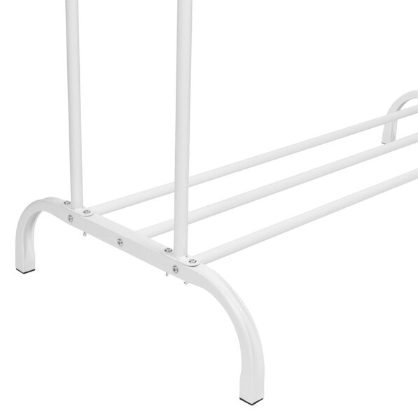 TZB Dvojitý věšák BENI 110 cm bílý