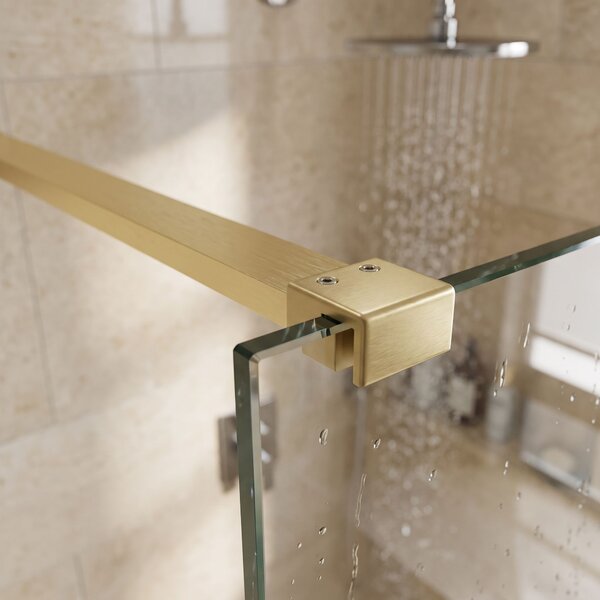 Vzpěra pro sprchovou zástěnu 150 cm Rea Brush Gold
