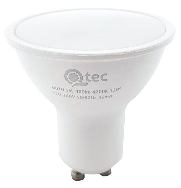 LED Žárovka Qtec GU10/5W/230V 4200K