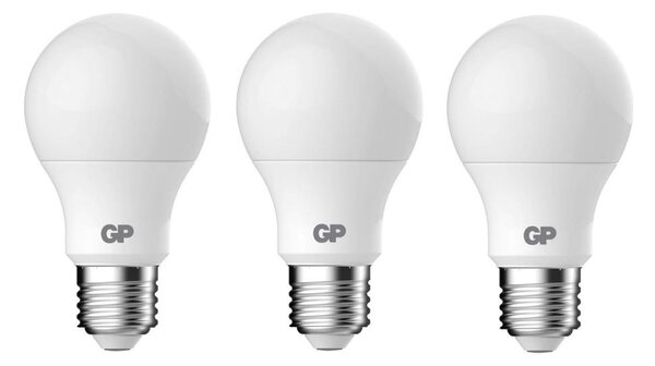 SADA 3x LED Žárovka A60 E27/4,8W/230V 2700K - GP