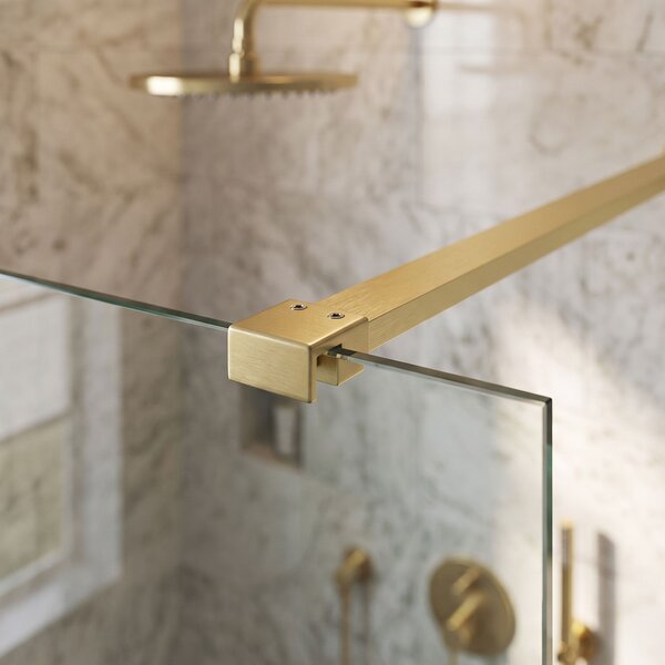 Vzpěra pro sprchovou zástěnu 150 cm Rea Brush Gold