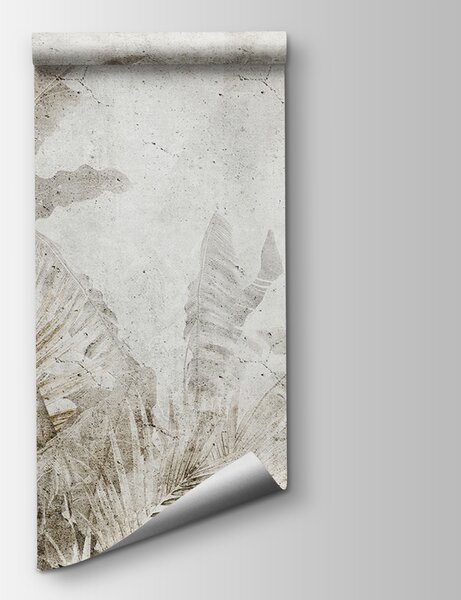 Fototapeta Vybledlé listy na texturovaném pozadí, 3D fototapety, Populární fototapety, u73886 - Tapeko.co.cz