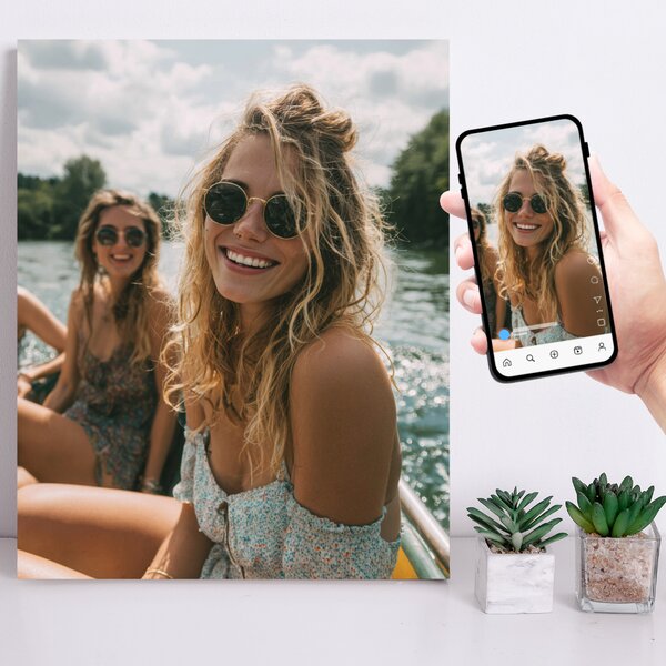Fotoobraz z fotografie - personalizovaný dárek | PAPILORA - 20x30 cm