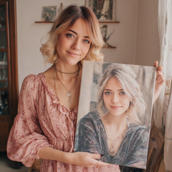 Fotoobraz z fotografie - personalizovaný dárek | PAPILORA - 20x30 cm