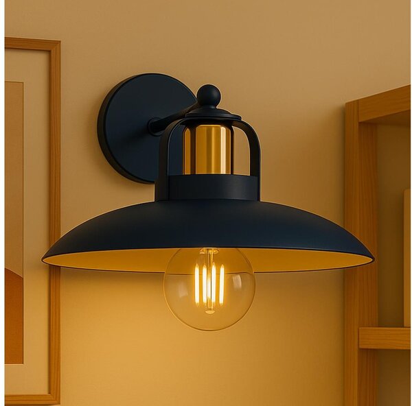 Brilagi - LED Nástěnné svítidlo FLAMENGO 1xE27/60W/230V modrá