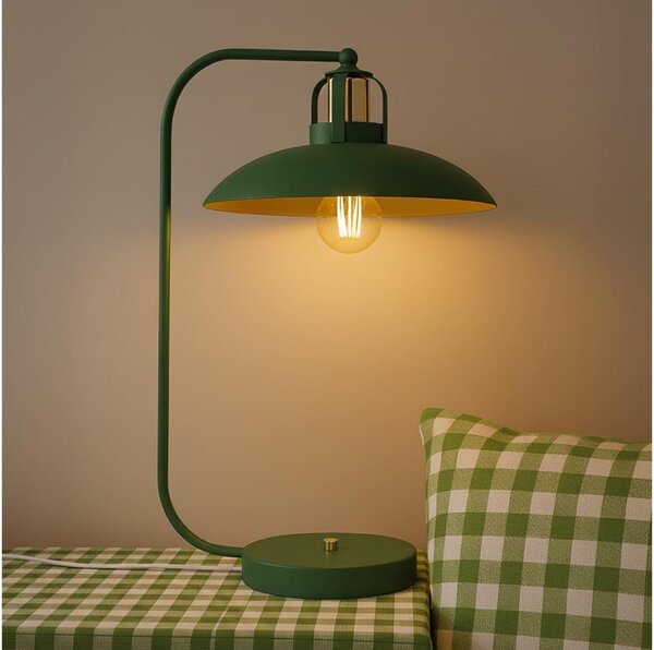 Brilagi - LED Stolní lampa FLAMENGO 1xE27/60W/230V zelená