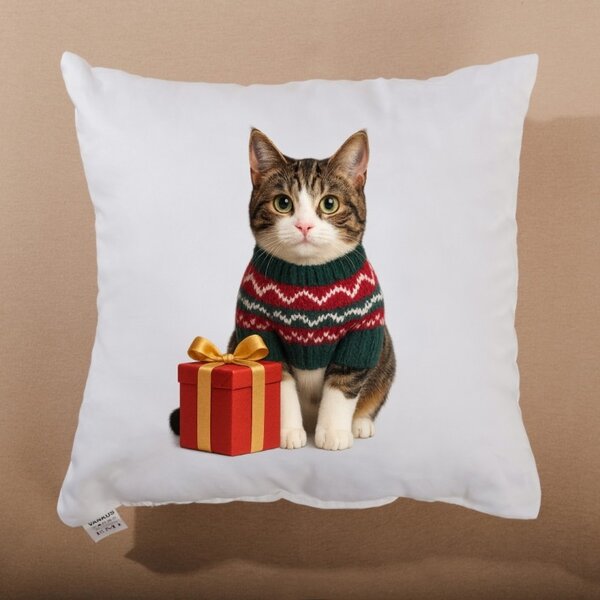 Vánoční polštář Meow 40x40 cm EMI