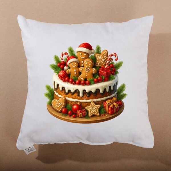 Vánoční polštář Cake 40x40 cm EMI
