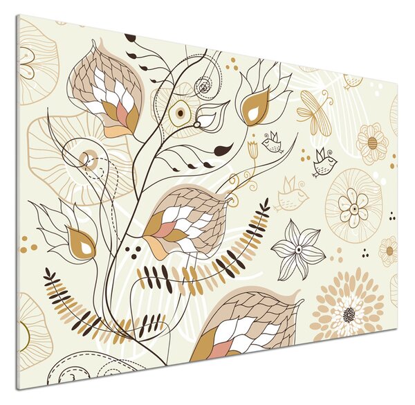 Skleněný panel do kuchynské linky Ornamenty pksh-23831955