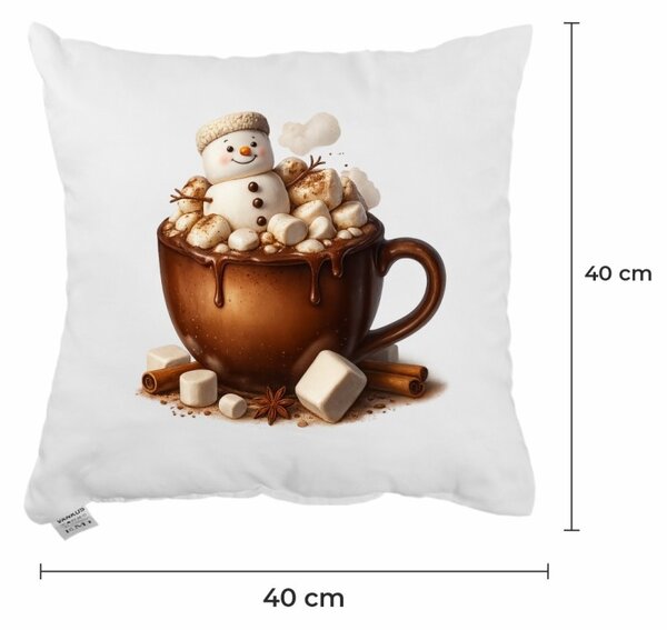Vánoční polštář Choco 40x40 cm EMI